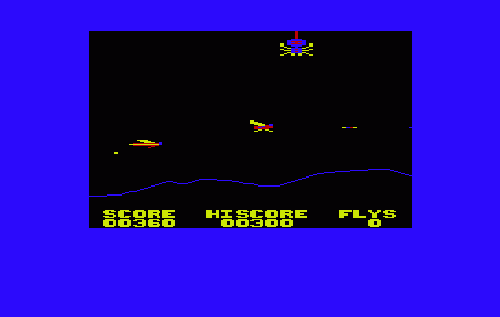 Spiders Of Mars screenshot 2 for Vic-20